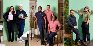 Hallmark redefines care home workwear that combines comfort with style