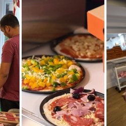 Monmouth Care Home marks National Pizza Day with Italian-Themed Party