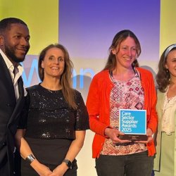 allmanhall wins a Care Sector Supplier Award