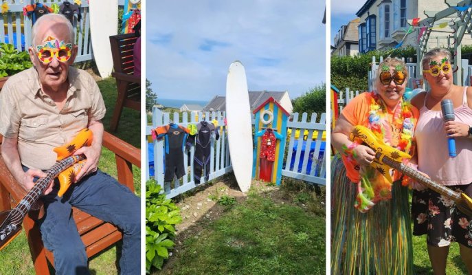 Sun, sea and surfboards make for a cracking beachboys themed party!