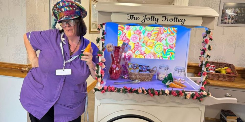 The Jolly Trolley spreads joy wherever it travels