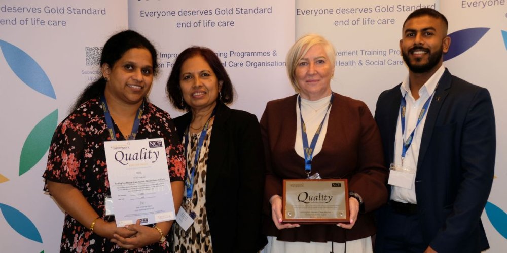 Greensleeves Care homes acknowledged for excellence in end-of-life care