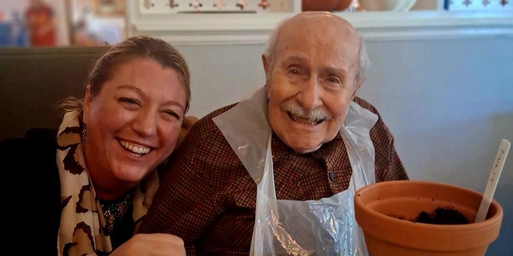 White Oaks gives back with volunteer herb-planting sessions at care homes