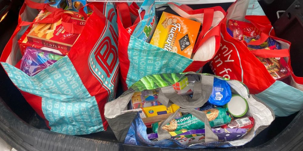 Monmouthshire nursing home helps foodbank to make Christmas special